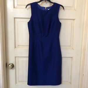 NWT Kate Spade “Amanda” Dress in Royal Cobalt Silk